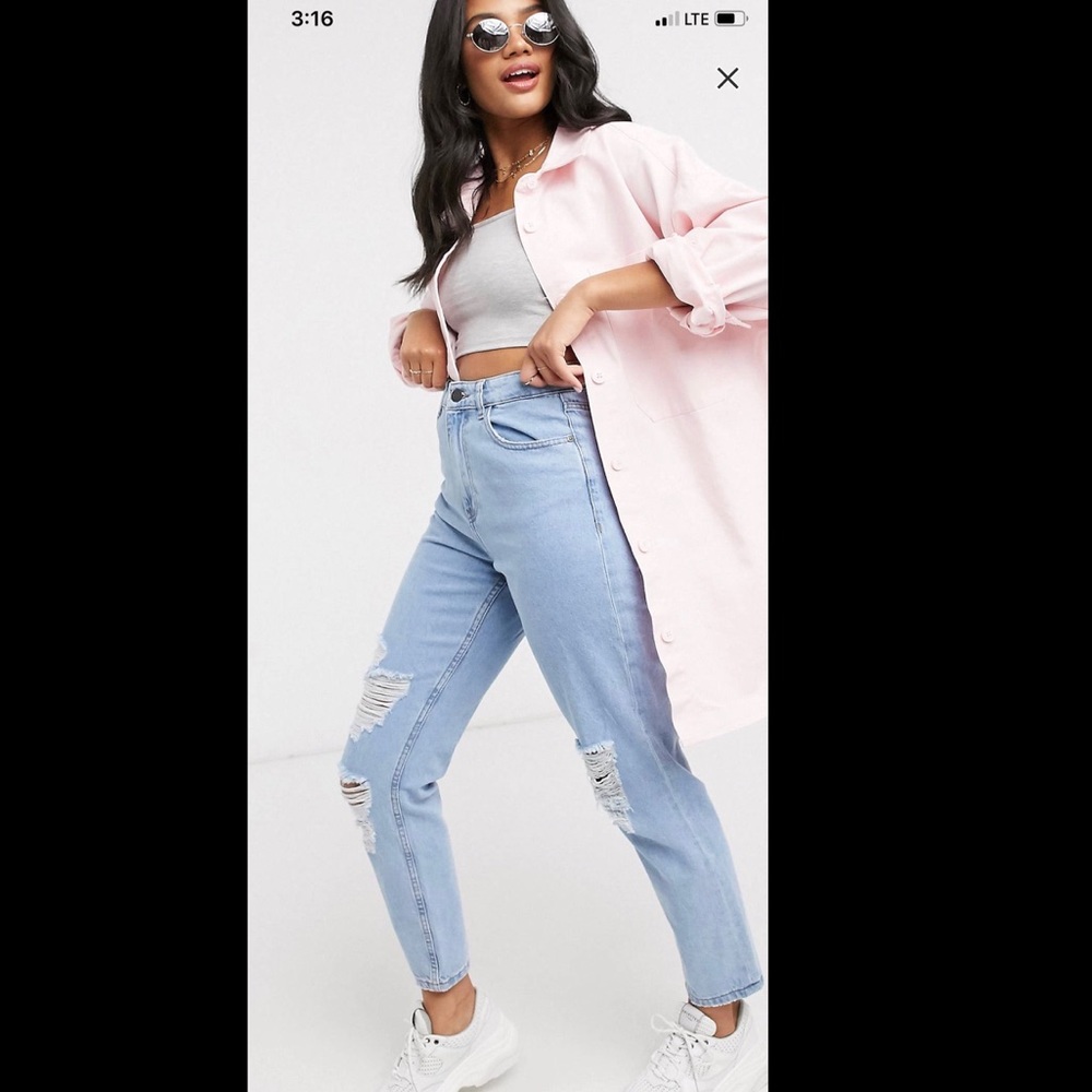 ASOS Design Oversized Shacket